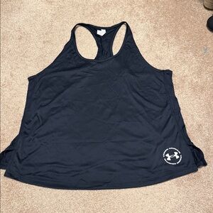 Under Armour Women's black iso-chill Tank Top size L